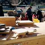 Atelier menuiserie avec les Bambins des Bois