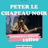 Concert-live : Peter le Chapeau Noir