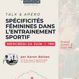 Talk et Apéro : spécificités féminines dans l’entrainement sportif