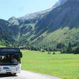 Ligne de bus estival col de la Colombière