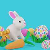 Chasse aux œufs des poussins