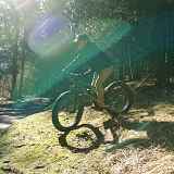 Piste de descente VTT - Dré dans l'Pentu