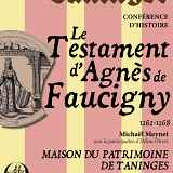 Le Testament d'Agnès de Faucigny (1262-1268)