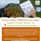 Le Lynx boréal, fantôme de nos forêts