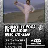 Brunch et yoga en musique avec Odyssée
