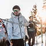 Itinéraire ski de randonnée - Le lac de la Cour