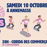 Les foulées roses d'Annemasse