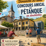 Concours de pétanque amical