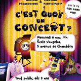 Spectacle : "C'est quoi un concert?" par la Compagnie les sans voix