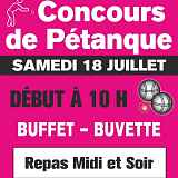 Concours de pétanque