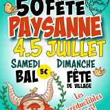 50ème Fête paysanne organisée par Le Cercle Rural de Villy Le Bouveret
