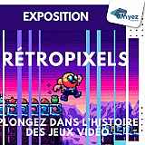 Médiathèque de Thyez : exposition Rétropixels