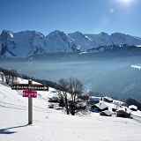 Itinéraire raquettes 21 - Le balcon des Aravis aller-retour