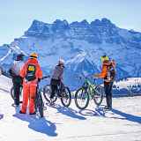 Sorties VTT électrique sur neige
