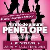 Théâtre : Arrête de pleurer Pénélope