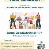 Vide-greniers du Comité de quartier Annecy, Novel, Teppes