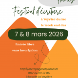 Festival d'écriture : entre Pages et Plumes