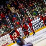 Match de championnat Hockey sur glace