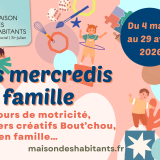 Ateliers en famille - Programme du 4 mars au 29 avril