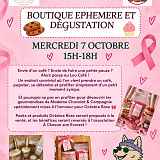 Boutique éphémère et dégustation - Octobre Rose