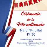 Cérémonie de la Fête Nationale