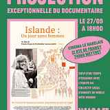 Projection débat : Islande un jour sans femme