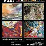 Exposition d'art : 4 résonances