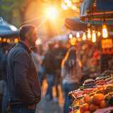 Marché nocturne de La Chapelle d'Abondance