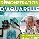 Démonstration d'aquarelle