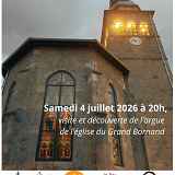 La Nuit des Eglises : visite de l'église et de son orgue
