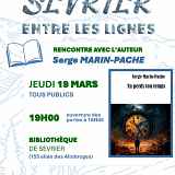 Sevrier entre les Lignes : en présence de Serge Marin-Pache, pour son livre « Tu perds ton temps »