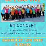 Concert de l'été du choeur de l'eau vive