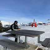 Aire de pique-nique sur les pistes de Morillon