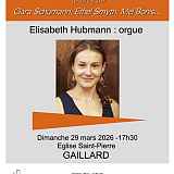 Nouvelles Heures Musicales de l'église Saint-Pierre de Gaillard