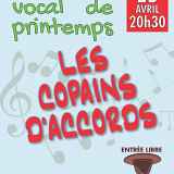Concert vocal de printemps : "Les Copains d'Accords"