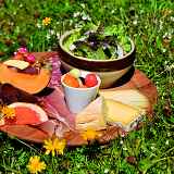 Repas en chalet d'alpage avec la ferme du Féto