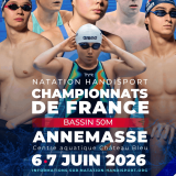 Championnats de France de Natation Handisport 2026