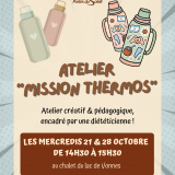 Atelier enfant "Mission thermos"