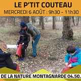 Les P'tits Experts de la Nature® - Le P'tit Couteau