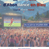 La Chapelle d'Abondance en bleu - Coupe du monde de football