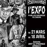 Exposition Bande de Ciné de l'artiste Tehel