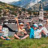 Les minis explorateurs à la découverte du village