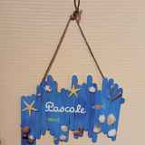 Atelier créatif : •	Décoration d'une plaque en coquillages et galets peints