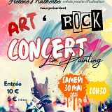 Art’Rock Concert Live Painting