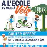 A l'école, j'y vais à vélo