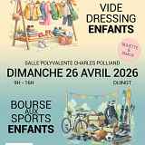 Vide dressing et bourse aux sports enfants