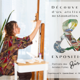Découverte d'un atelier de conservation-restauration d'art moderne et exposition de portraits – Le regard de la conservatrice sur Georges Gimel (1898-1962)
