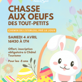 Chasse aux œufs des tout-petits (- de 5 ans)