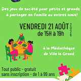 Après-midi jeux de société