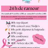 Défi 24h de rameur contre le cancer